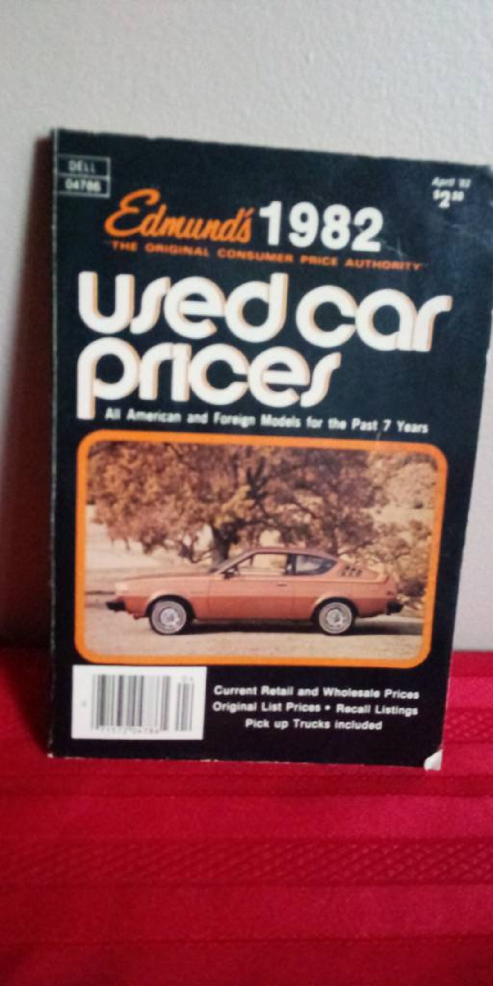 Edmunds 1982 Used Car Prices Softcover Book American and Etsy UK