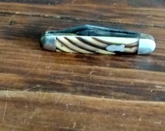 Robeson Cutlery Jack Knife 2 Blade Folding Pocket Knife USA Vintage 822023