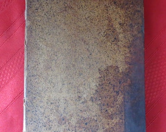 A Key to Daboll's Arithmetic 1841 antique hardcover book