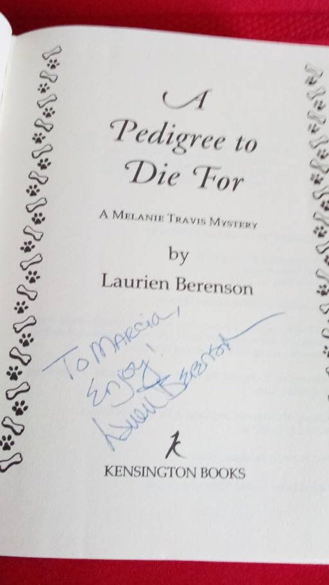 a pedigree to die for by laurien berenson a pedigree to die for by laurien berenson
