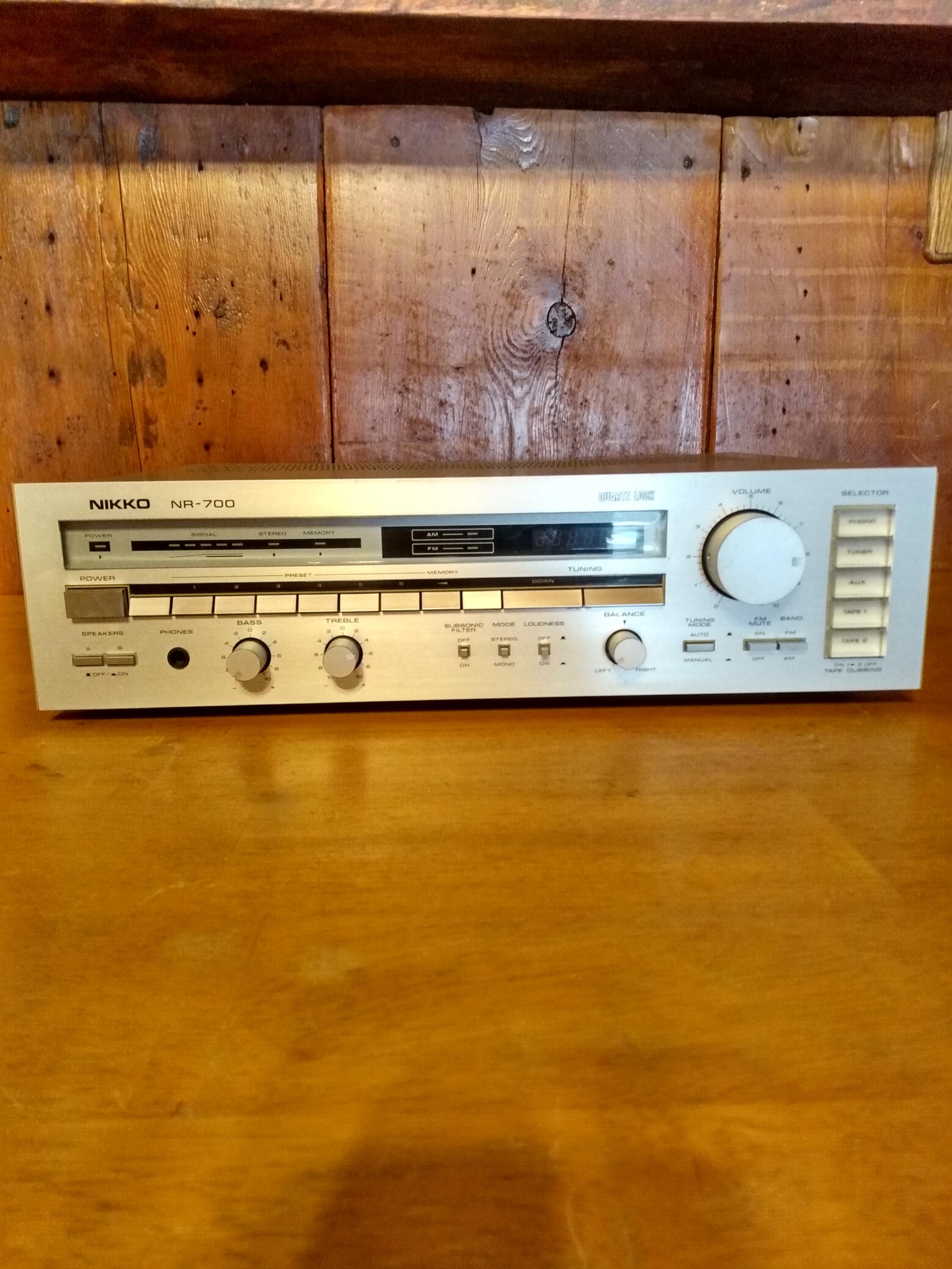 NIKKO ニッコー レシーバー R-2000D 美品 NIKKO ニッコー レシーバー R-2000D 美品 アンプ