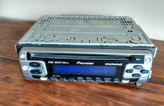Heel veel goeds afschaffen Patriottisch Pioneer Super Tuner 3D Stereo Mosfet 50 Wx4 CD Radio DEH-1500 - Etsy
