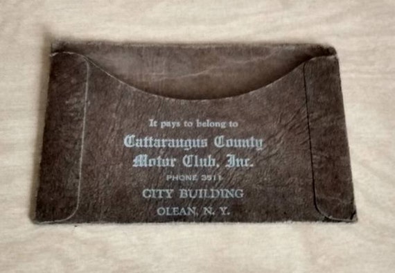 Bank Gift Check Envelope Vintage the First National Bank Olean NY  