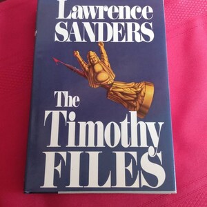 1987 hardcover book the Timothy files by Lawrence Sanders