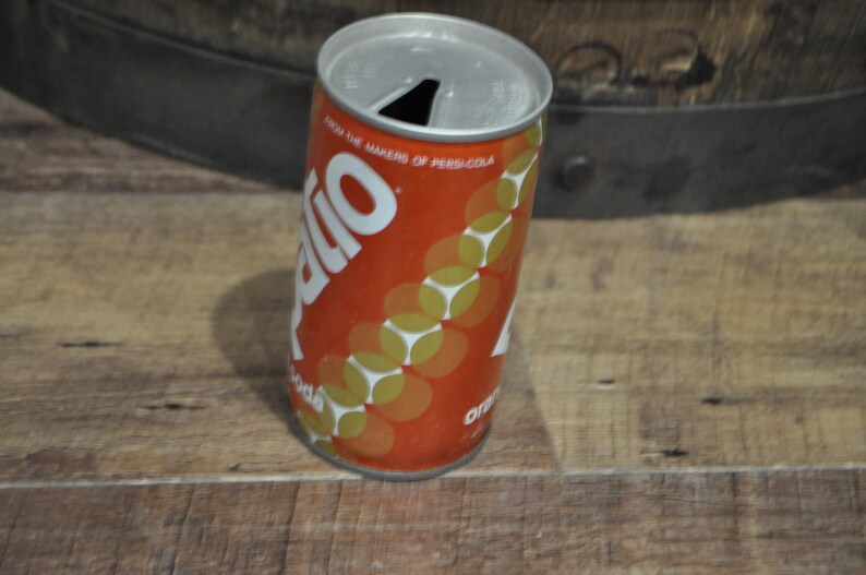 Vintage Patio Orange Soda Can Pull Tab Top Etsy