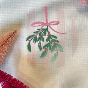 Mistletoe  Needlepoint Canvas