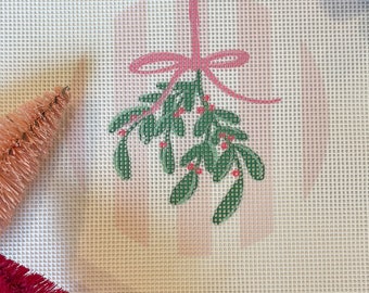 Mistletoe  Needlepoint Canvas