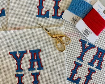 Y'all Canvas - Handpainted 13 mesh