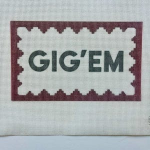 Canvas Aggie-naaldpunt