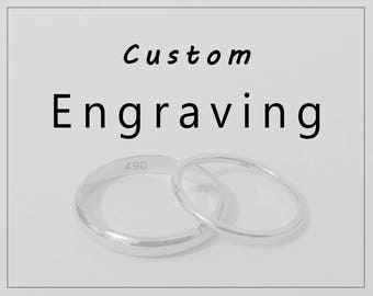 Personalized engraving service