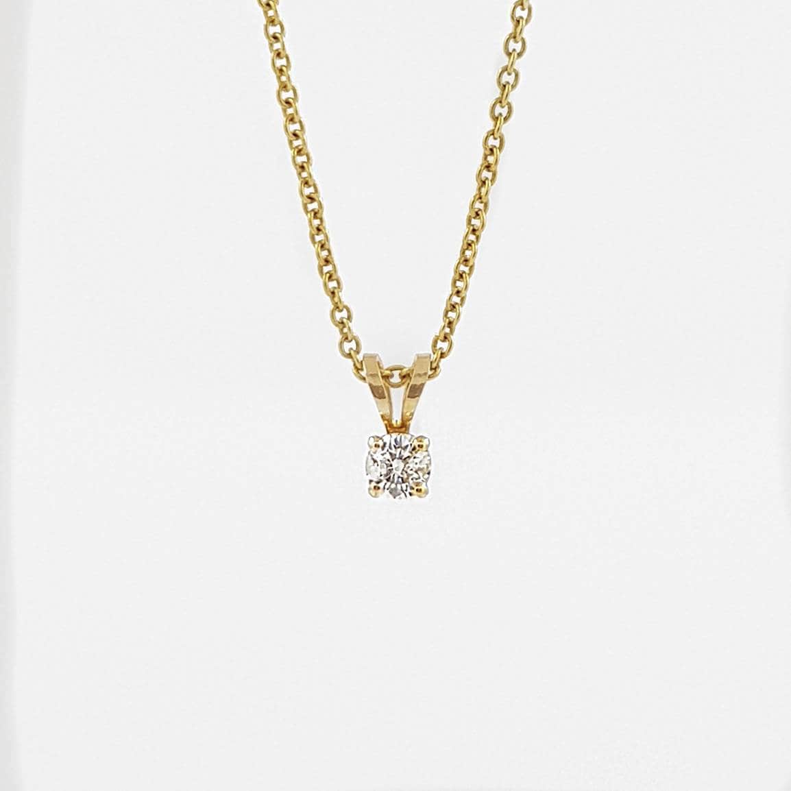 Single on sale diamond charm