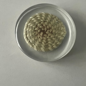Encapsulated Sweetgrass Coaster (Limited Edition)