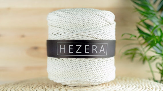 Macrame Cord Macrame Rope 3mm Macrame Cord 400 Meters Natural Cotton Cord