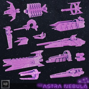 14pc Udoxian Battlefleet - EC3D