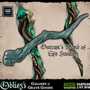 Wand of Life Stealing larp cosplay prop