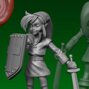 timeless hero 32mm dnd miniature - Ethan Savage Studios