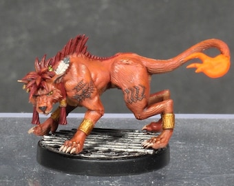 13th red dog 32mm dnd miniature - Ethan Savage Studios