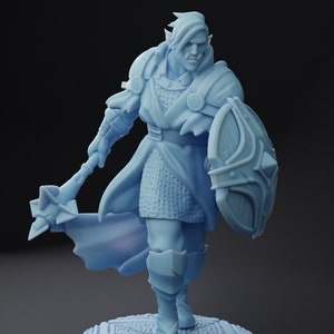 Denthir the orc cleric dnd miniature - Twin Goddess Miniatures