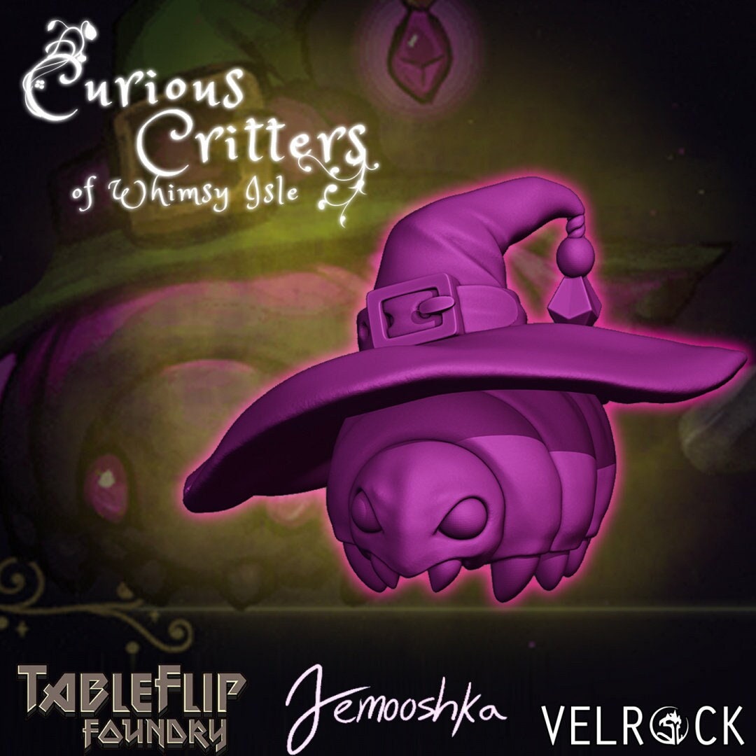 Roly Poly Familiar Dnd Miniature - Velrock Art Miniatures - Etsy