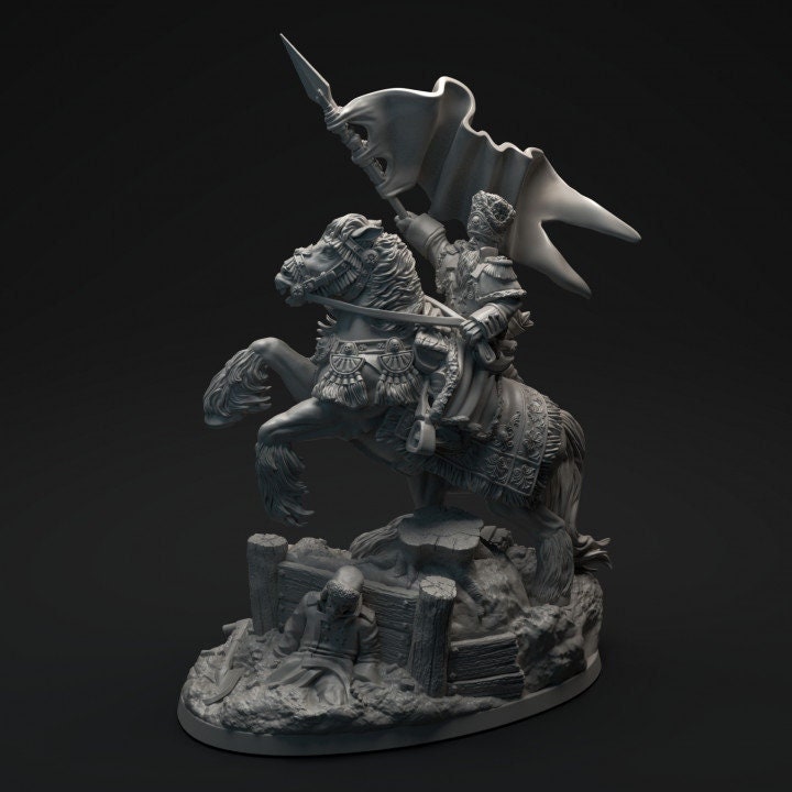 Altirvun hero on horse   imperial guard