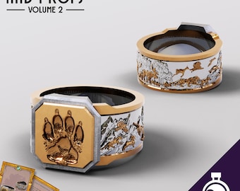 Anillo de vínculos de tierras salvajes: rompecabezas y accesorios