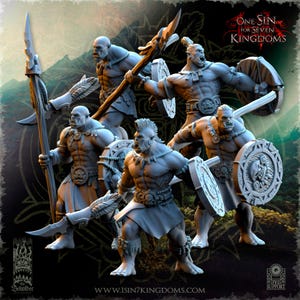 Orcs de Salanaar - Guerriers orcs - Beholder Miniatures