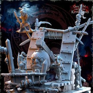 Black Horde Goblins - Catapult - Beholder Miniatures