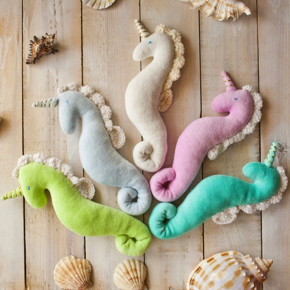 seahorse soft toy