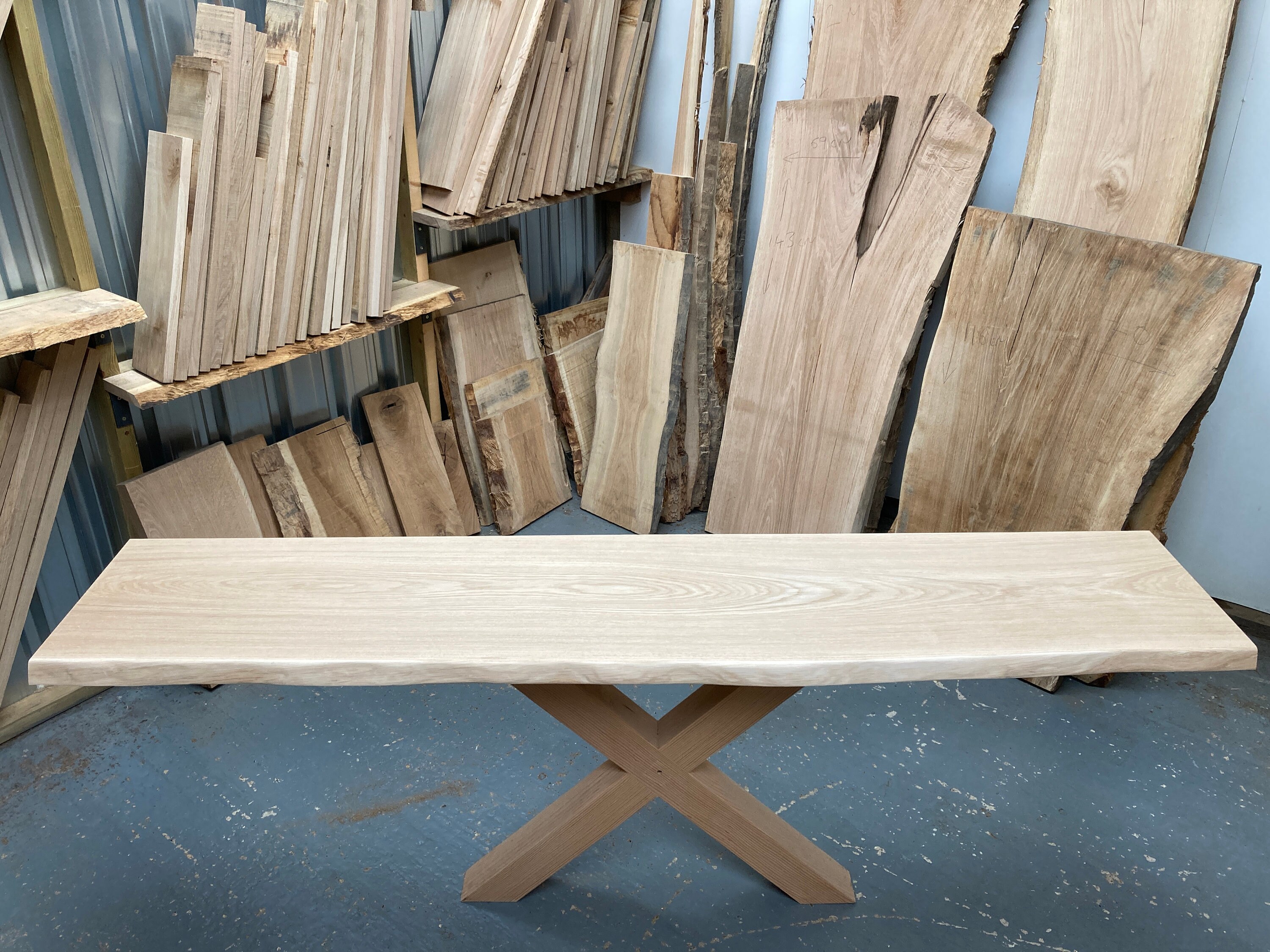 Oak Boards Oak Shelves Various Sizes Kiln Dried & Planed 50mm Etsy UK