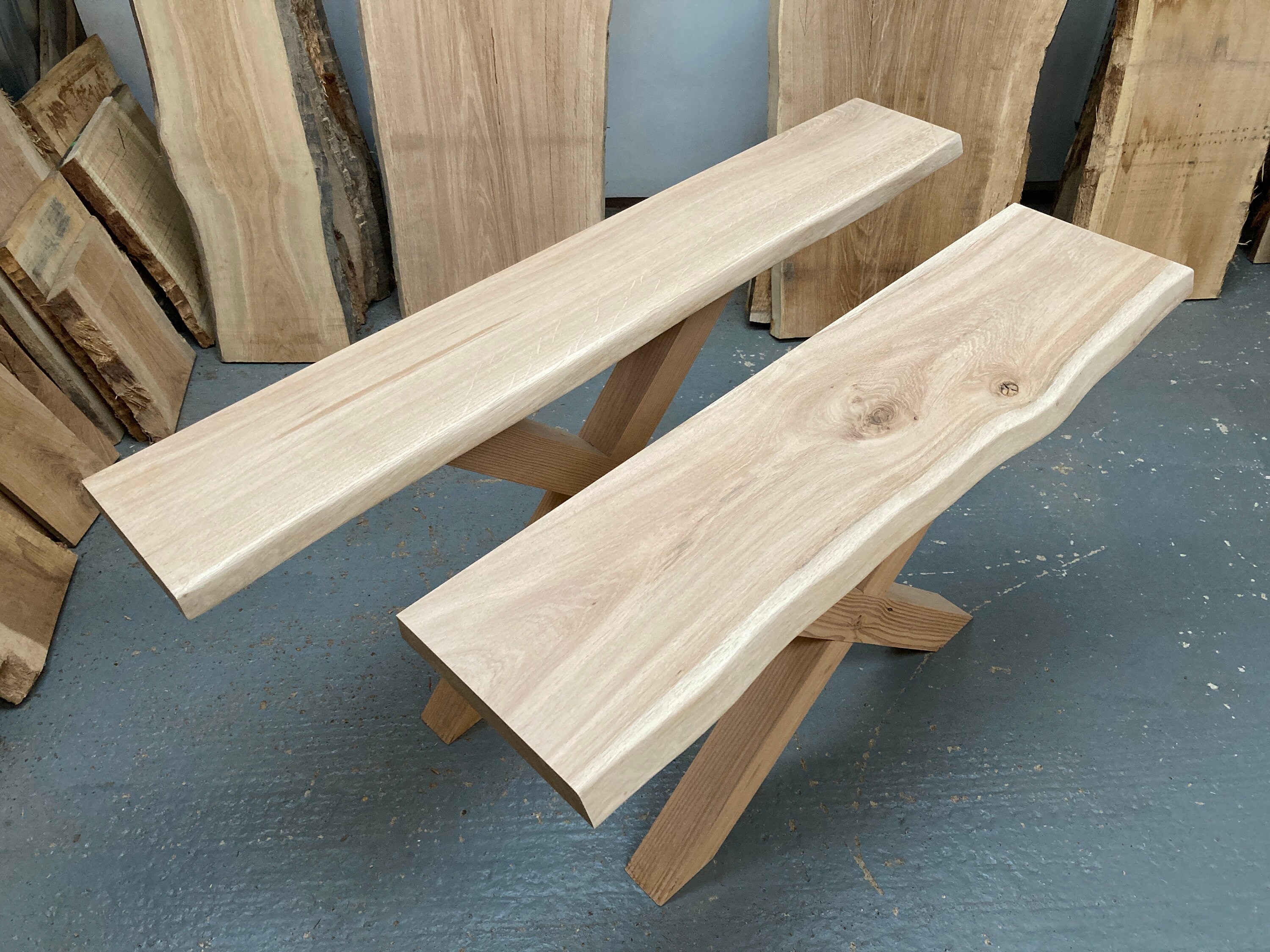 Oak Boards Oak Shelves Various Sizes Kiln Dried & Planed 50mm Etsy UK