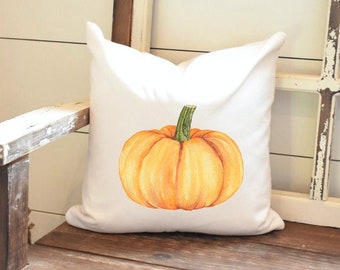 Fall Pillow | Pumpkin Pillow | Home Decor | Halloween Decor | Thanksgiving Decor | Home Decor