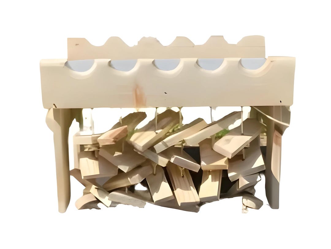 Rabbids Ramp Rabbit Activity Zone (natural) (ramp Sold Separately) - Etsy