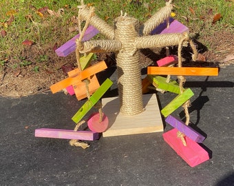 Tree Rabbit Toy (Neon)