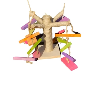 Tree Rabbit Toy (Neon)