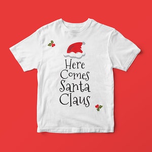 Here Comes Santa Claus - Printable Christmas Artwork! - Etsy
