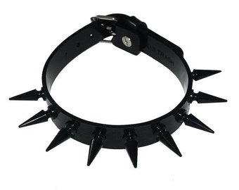 Spiked- Silikon Choker - Silikon Mold Collar