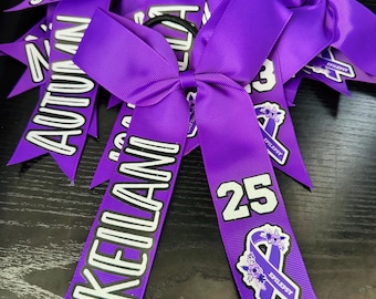Custom Bows / Softball Soccer Cheer Gymnastics Volleyball