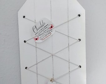 Wanddekortion Shabby Chic Memoboard aus Holz zum Hängen