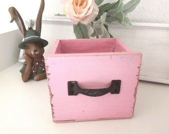 Spring decoration plant drawer wooden drawer vintage style garden decoration