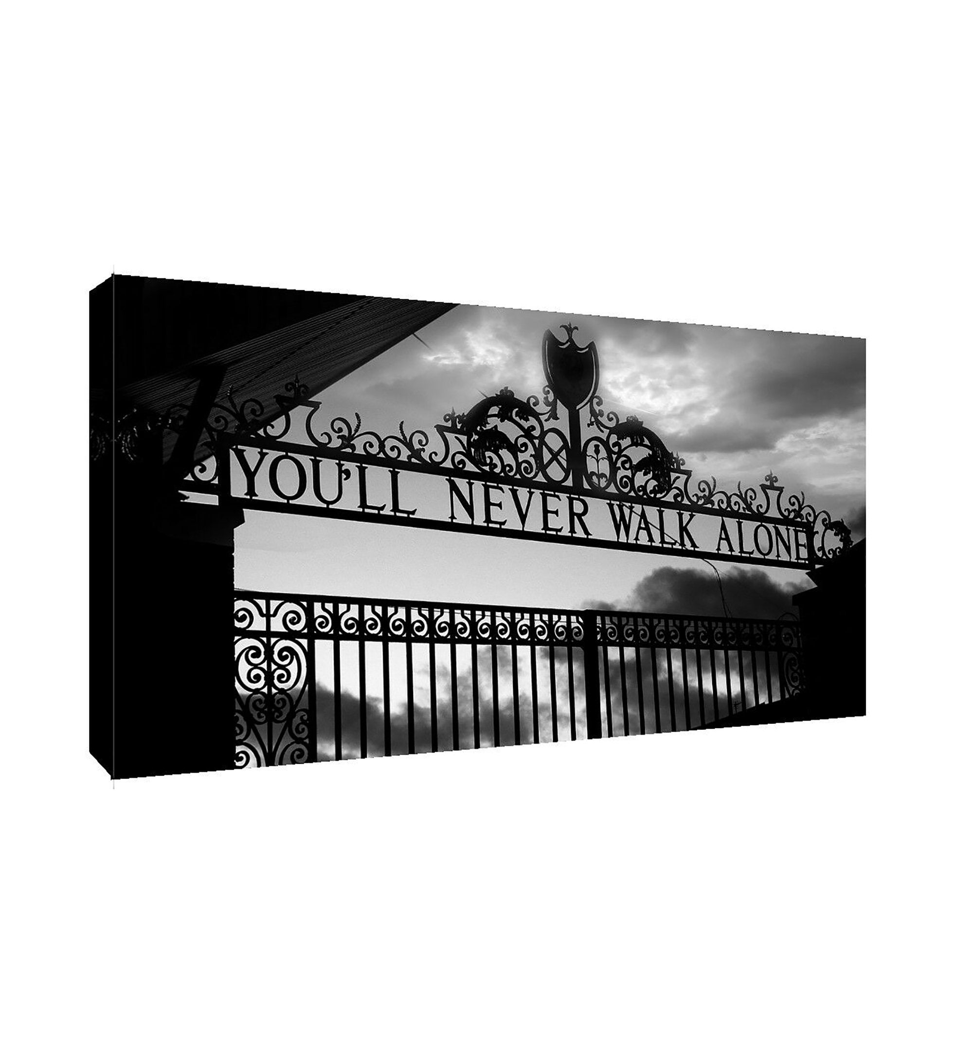 Liverpool You Ll Never Walk Alone Canvas Wall Art Picture Etsy
