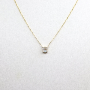 Solitaire Moonstone Necklace / Dainty 5mm AAA Natural Moonstone Pendant ...