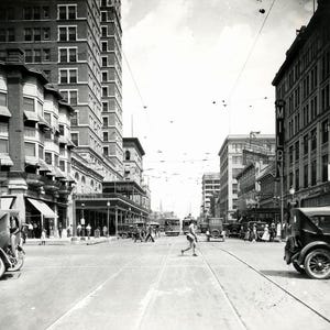 Houston Historic Skyscraper Prints: Vintage Texas Architecture (PDF Download Set of 4)