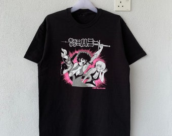 zeldzaam!!! Vintage Japans anime-T-shirt CUTIE HONEY... maat L