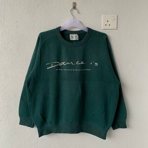 Sudadera vintage GRAND PENOTS con el logo grande escrito a mano. Sudadera vintage. Talla L