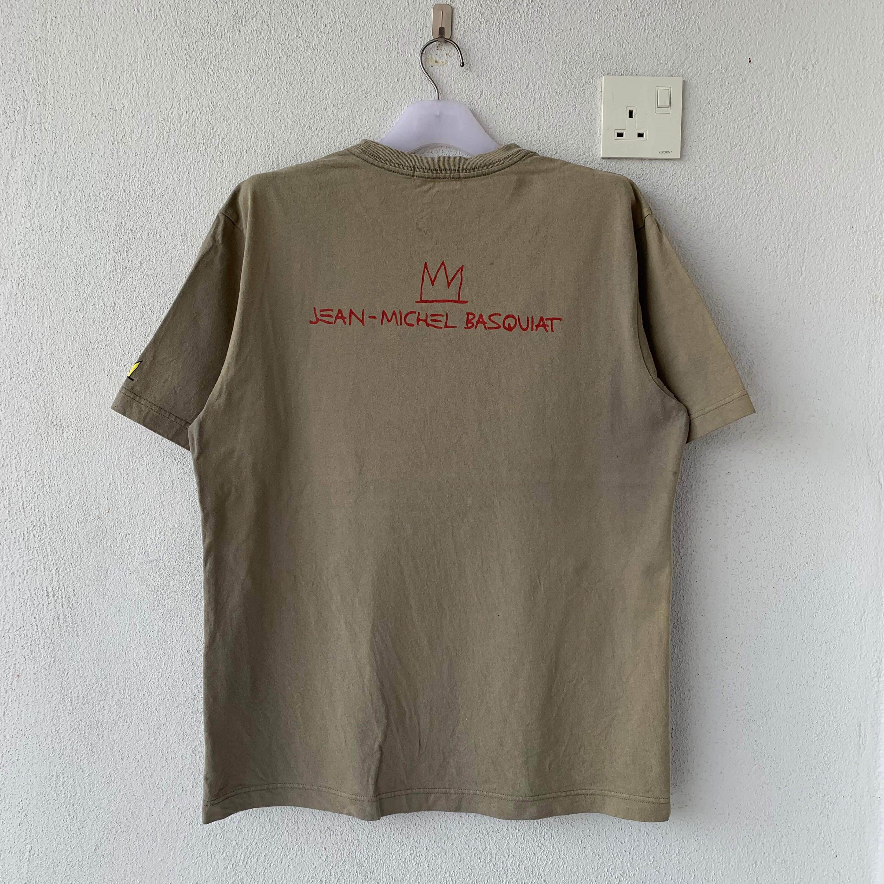 JEAN MICHEL BASQUIAT T Shirt Big Design.. Jersey Joe Walcott.. Size L