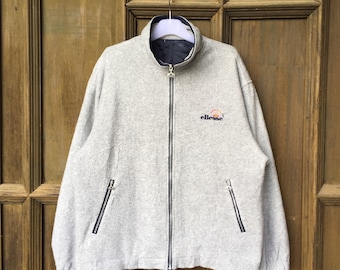 Vintage Ellesse by Goldwin Italy Jacket Hoodie.medium Size. - Etsy
