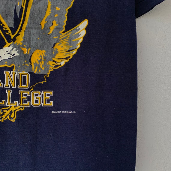 ASHLAND COLLEGE t shirt spell out big logo.. Amer… - image 4