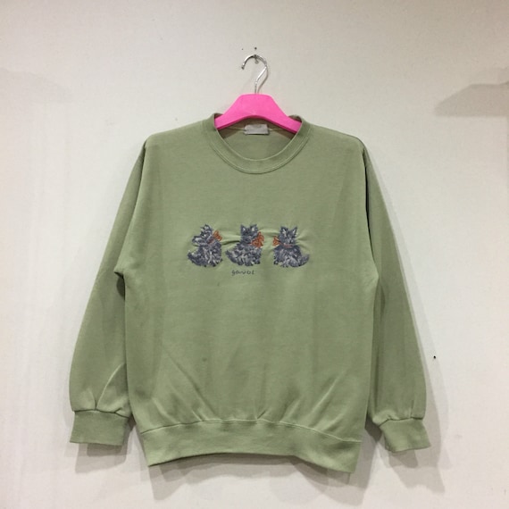 Embroidered dog sweatshirt Clearance