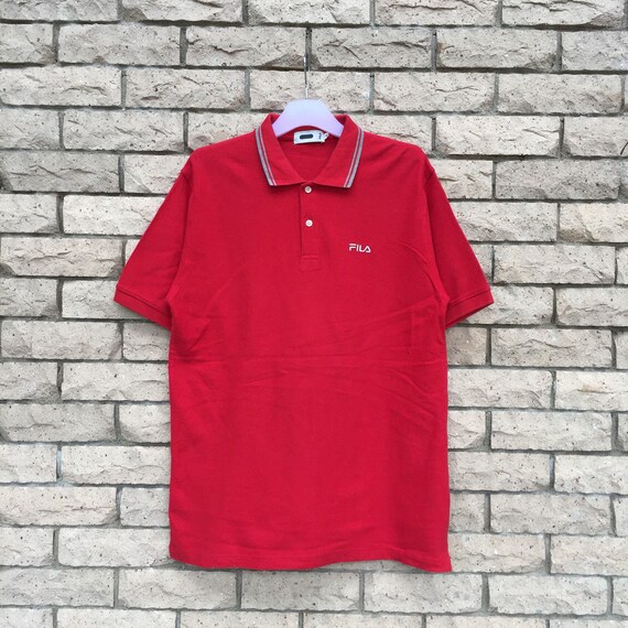 fila polo red