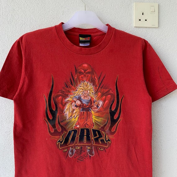 ヴィンテージ ドラゴンボール 悟空 Tシャツ ヴィンテージ ドラゴンボールZ Tシャツ：悟空＆魔人ブウ グラフィックT